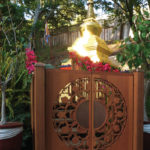 Gateway entrance to the newly renovated Nyingma Institute Stupa